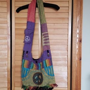 Crossbody bag bohemian style